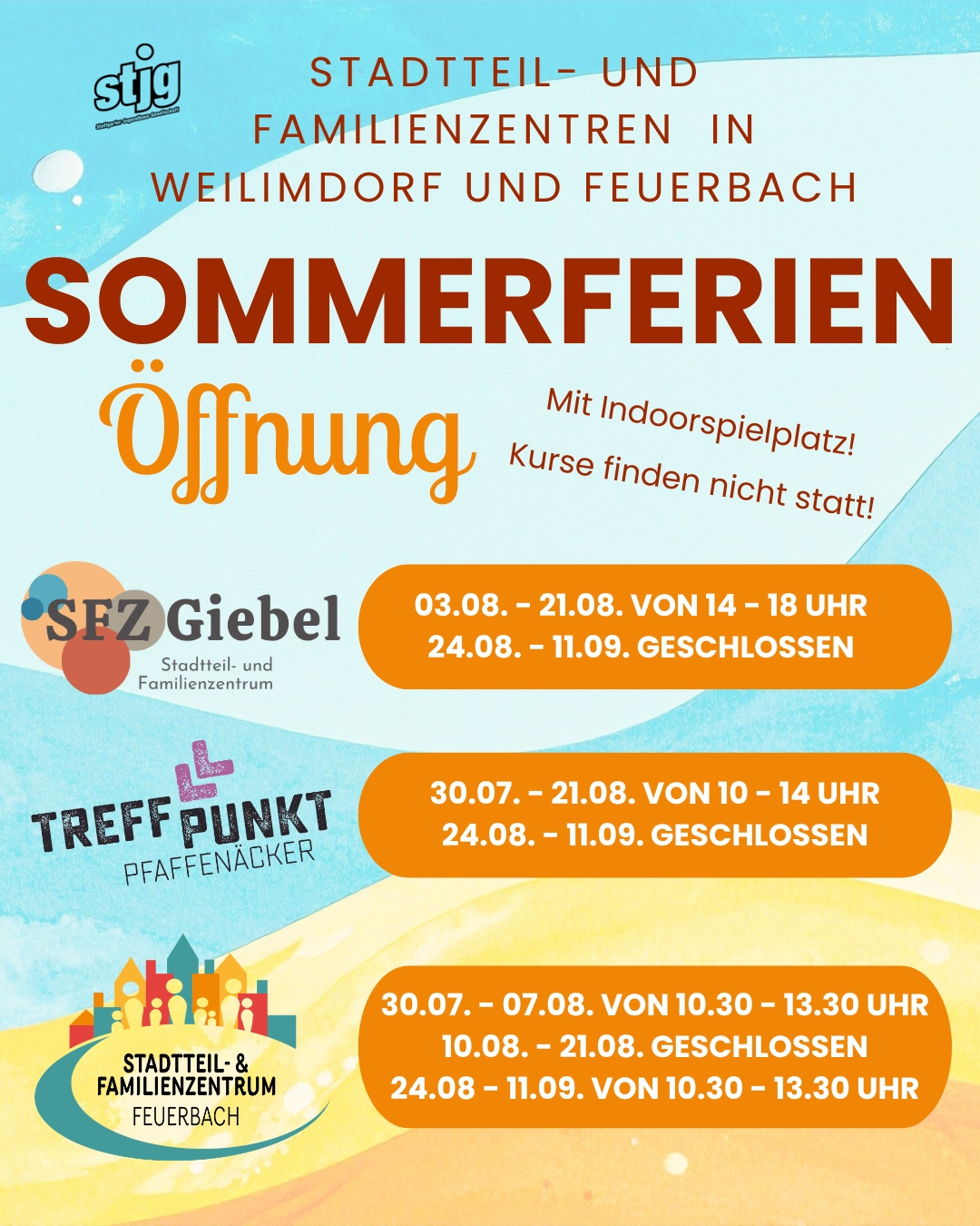 Der Flyer für die jeweilige Veranstaltung