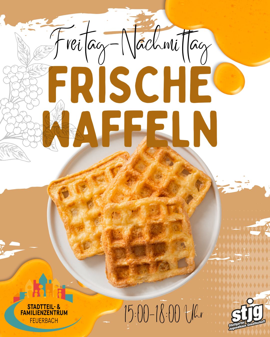Der Flyer für die jeweilige Veranstaltung